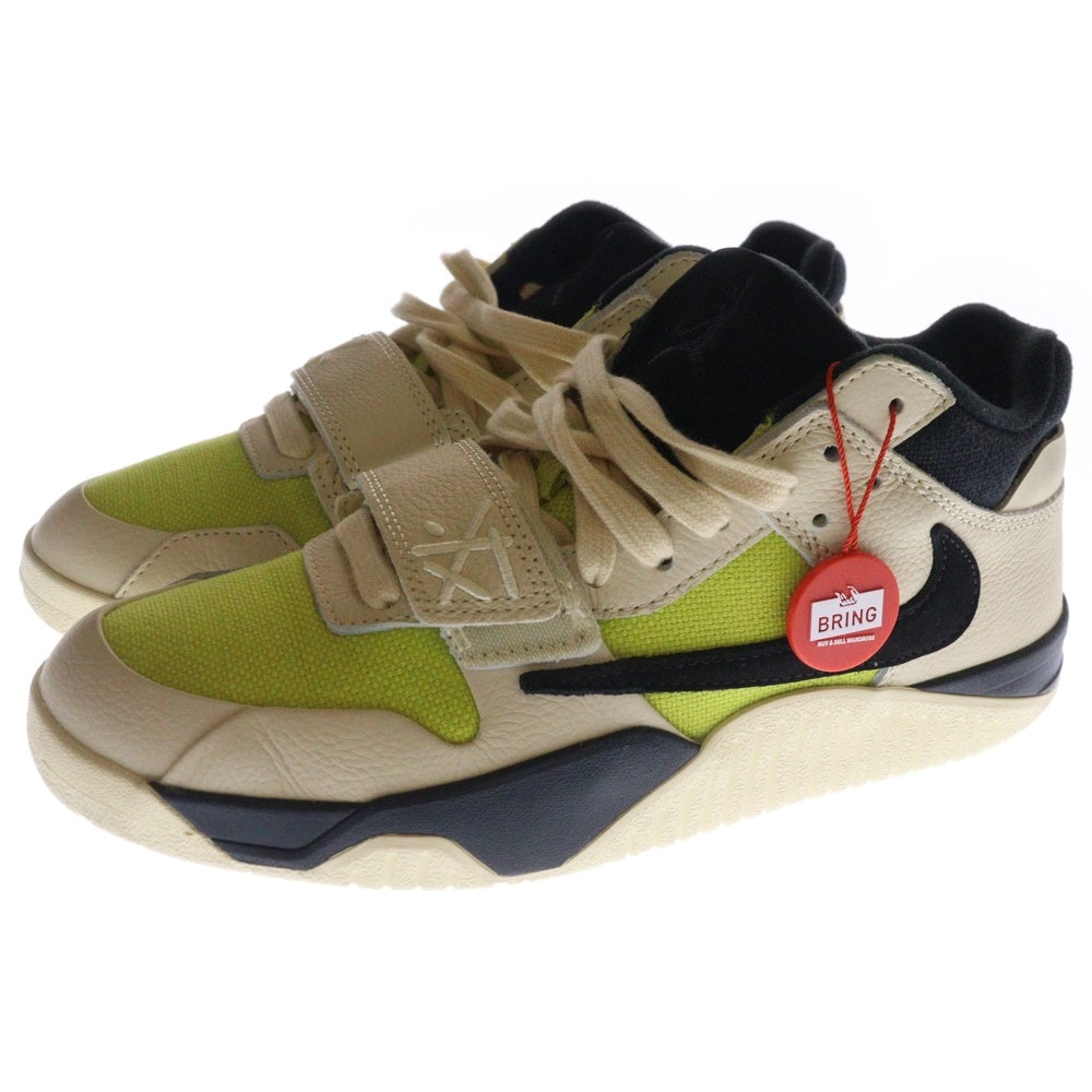 NIKE(ナイキ) JUMPMAN JACK TR CJ1 T-Rexx ジャンプマンジャック ティーレックス ローカットスニーカー ホワイト/イエロー US8.5/26.5cm FZ8117-102