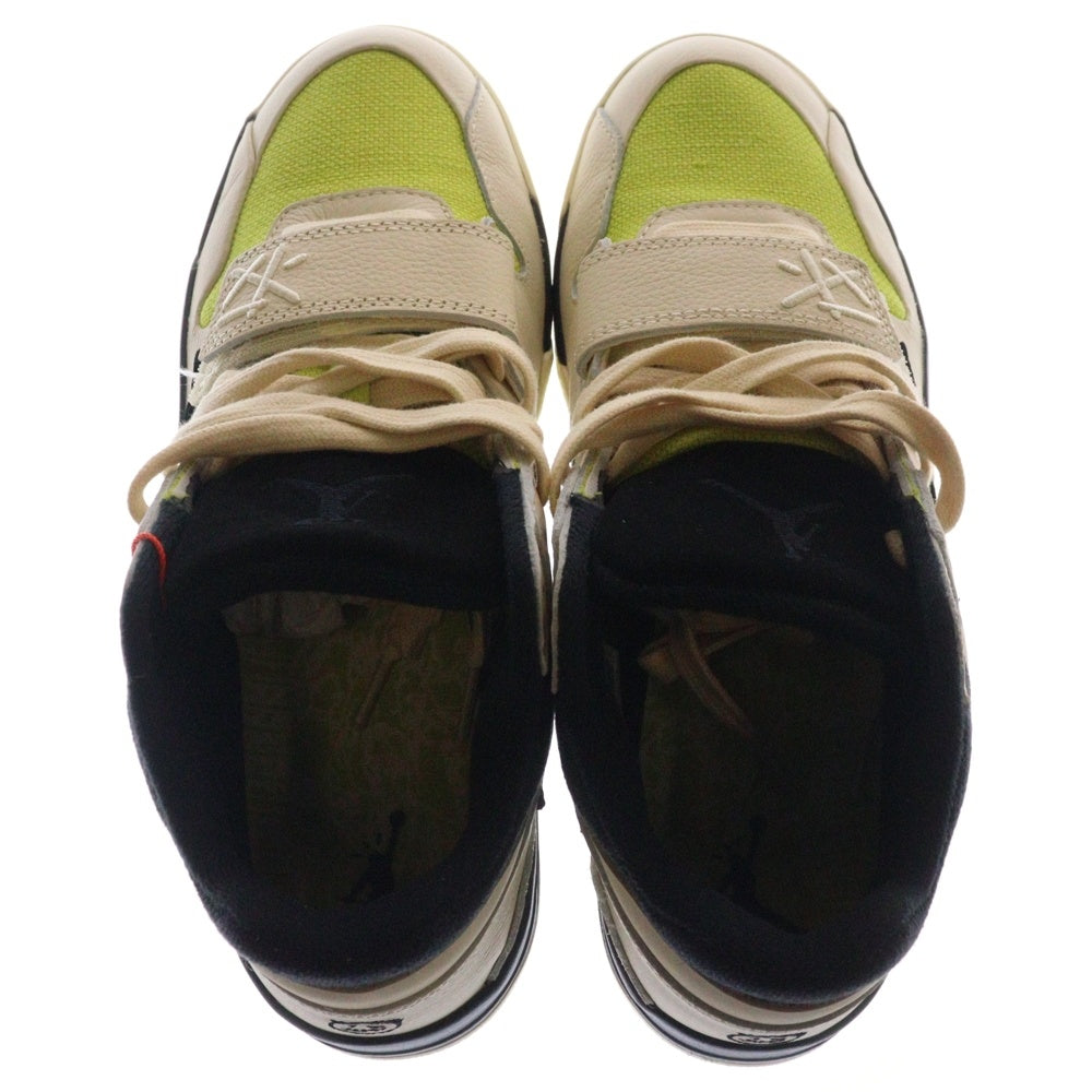 NIKE(ナイキ) JUMPMAN JACK TR CJ1 T-Rexx ジャンプマンジャック ティーレックス ローカットスニーカー ホワイト/イエロー US8.5/26.5cm FZ8117-102