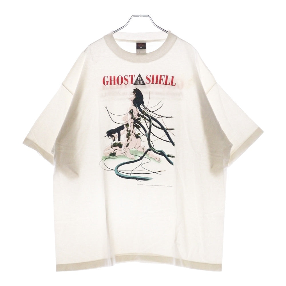 SAINT MICHAEL(セントマイケル) 24AW GITS GS_SS TEE 攻殻機動隊 ゴーストイン ザシェルプリント半袖Tシャツ ホワイト SM-YS1-0000-C32