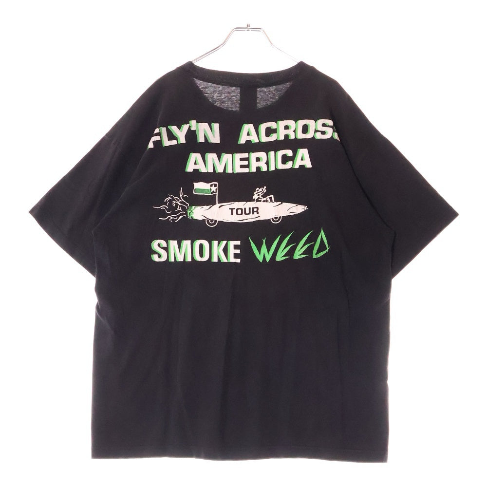 VINTAGE(ヴィンテージ) 90s PANTERA SMOKE WEED TOUR パンテラ スモークウィードツアー 半袖Tシャツ クルーネックカットソー ブラック