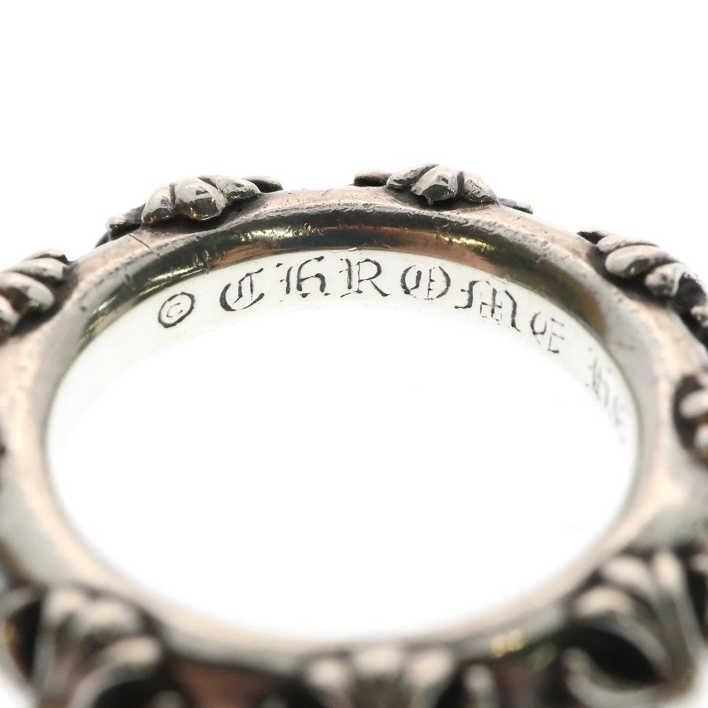 CHROME HEARTS(クロムハーツ) CROSS BAND クロスバンド リング シルバー BCA342