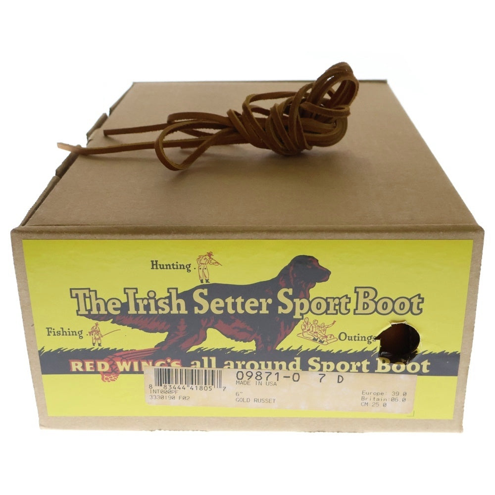RED WING(レッド ウイング) Irish Setter Sport Boot アイリッシュ セッター スポーツ ブーツ ブラウン 9871