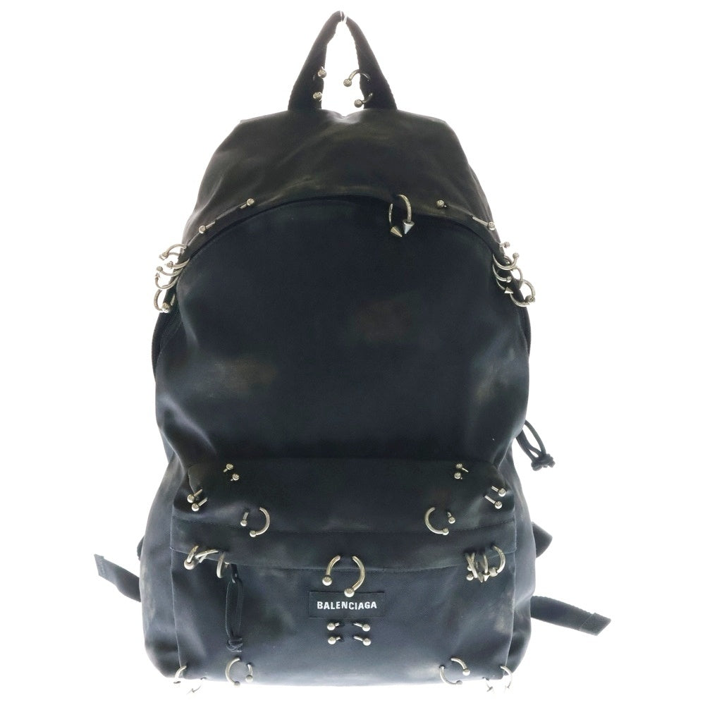 BALENCIAGA(バレンシアガ) Explorer エクスプローラー ピアッシング バックパック リュック ブラック