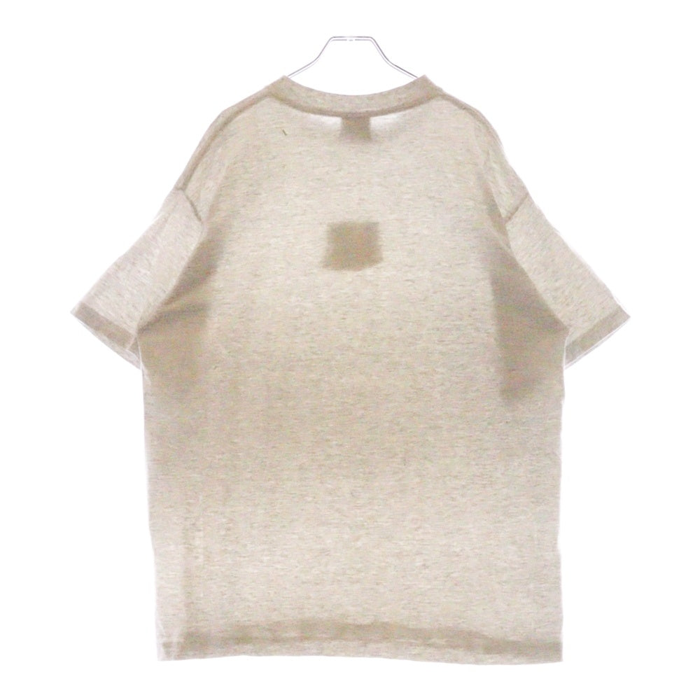 VINTAGE(ヴィンテージ) 90s giant ジャイアント フロント刺繍 クルーネック 半袖Tシャツ グレー