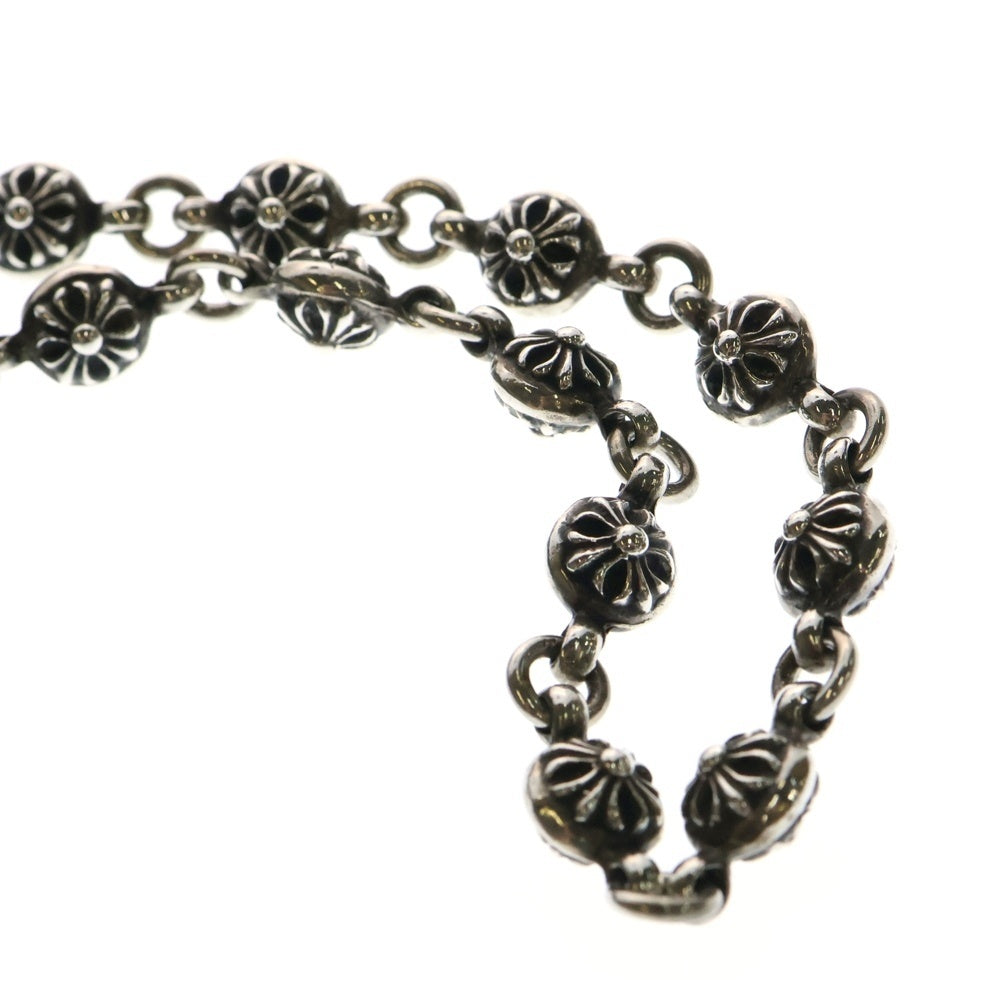 CHROME HEARTS(クロムハーツ) CH CRS SML CRS BALL BAG スモールCHクロス装飾 クロスボール付 ハンドバッグ ブラック