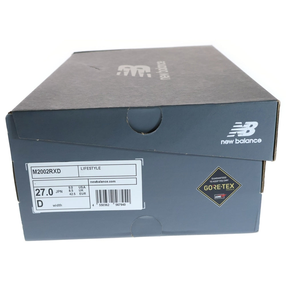 New Balance(ニューバランス) M2002RXD GORE-TEX ゴアテックス ローカットスニーカー ブラック US9/27cm