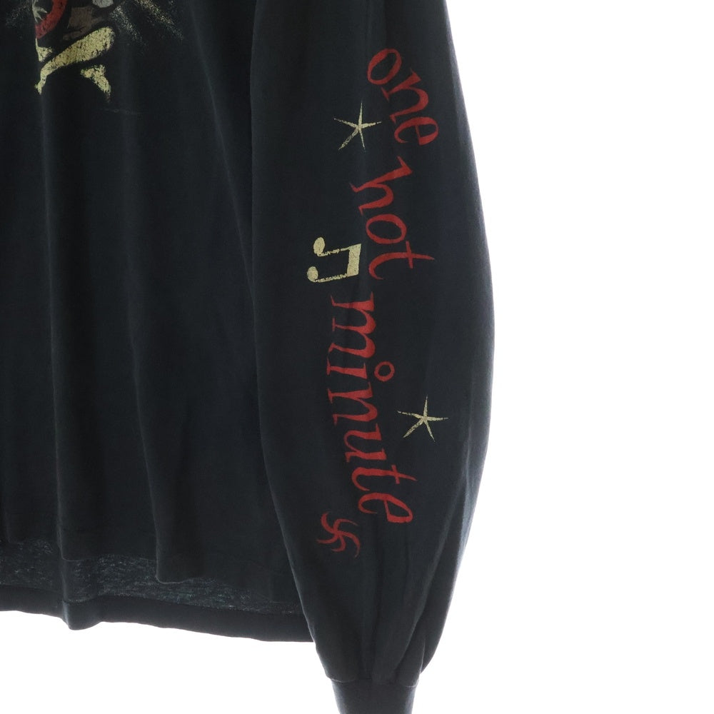 VINTAGE(ヴィンテージ) 90s RED HOT CHILI PEPPERS POSITIVE MENTAL OCTOPUS TOUR TEE レッドホットチリペッパーズ 両面プリント半袖Tシャツ カットソー ホワイト 一寸法師