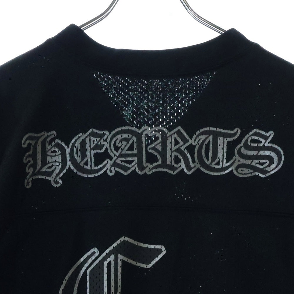 CHROME HEARTS(クロムハーツ) MESH WARM UP JERSEY TEE CHプリントメッシュジャージー半袖Tシャツ ブラック