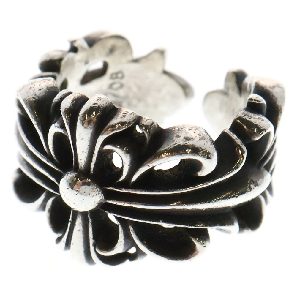 CHROME HEARTS(クロムハーツ) DBL FLRL CRS ダブルフローラルクロス リング シルバー BCA390