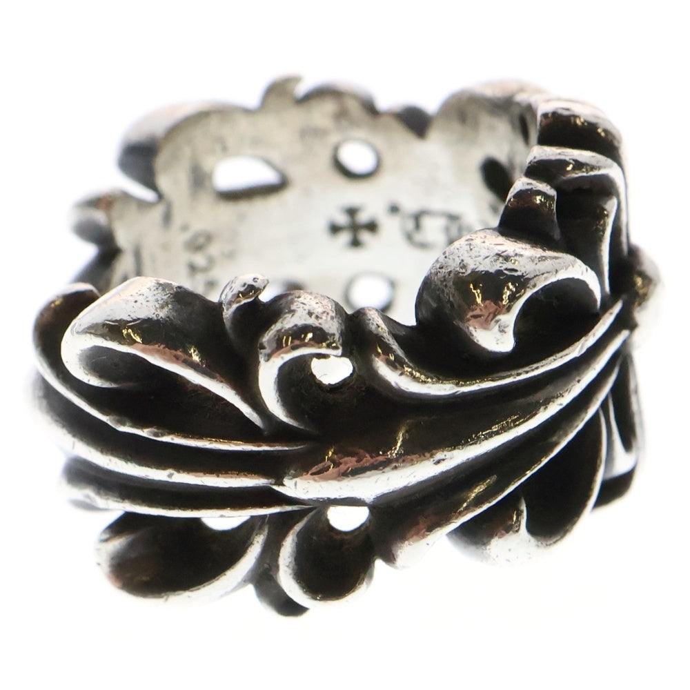 CHROME HEARTS(クロムハーツ) DBL FLRL CRS ダブルフローラルクロス リング シルバー BCA390