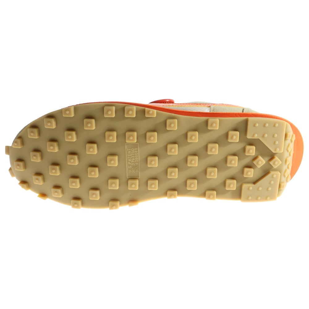 NIKE(ナイキ) ×sacai ×CLOT LD WAFFLE ORANGE BLAZE クロット サカイ LD ワッフル オレンジ ブレイズ ローカットスニーカー ベージュ/オレンジ US8/26.0cm DH1347-100
