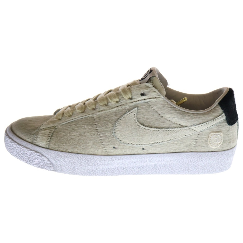 NIKE(ナイキ) ×MEDICOM TOY BE@RBRICK SB BLAZER LOW QS ベアブリック ブレザー ローカットスニーカー ベージュ US8/26.0cm CZ4620-200