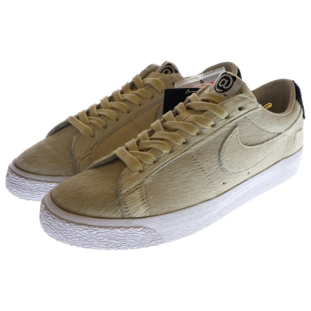 NIKE(ナイキ) ×MEDICOM TOY BE@RBRICK SB BLAZER LOW QS ベアブリック ブレザー ローカットスニーカー ベージュ US8/26.0cm CZ4620-200