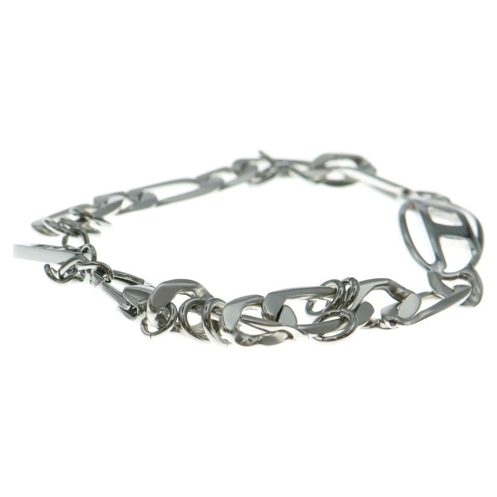 DIESEL(ディーゼル) ロゴ チェーンブレスレット DX1599040 シルバー