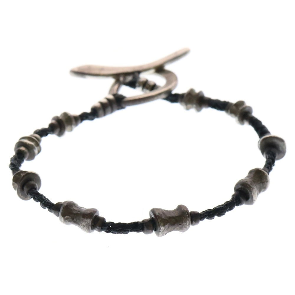 JILL PLATNER(ジル プラットナー) Buddha Beads Bracelet ブッダビース ブレスレット シルバー/ブラック