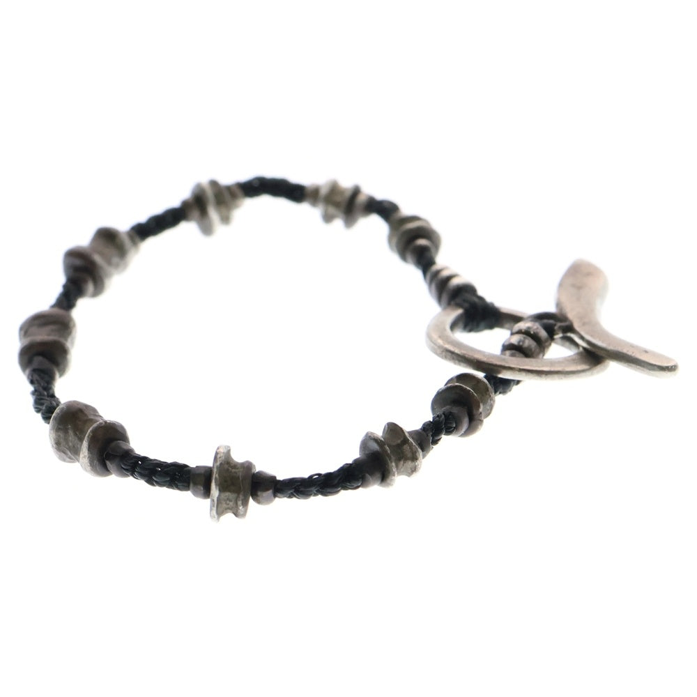 JILL PLATNER(ジル プラットナー) Buddha Beads Bracelet ブッダビース ブレスレット シルバー/ブラック