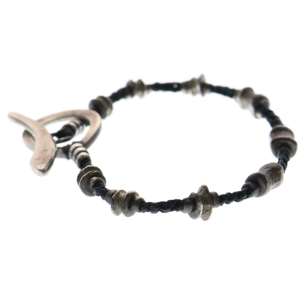 JILL PLATNER(ジル プラットナー) Buddha Beads Bracelet ブッダビース ブレスレット シルバー/ブラック
