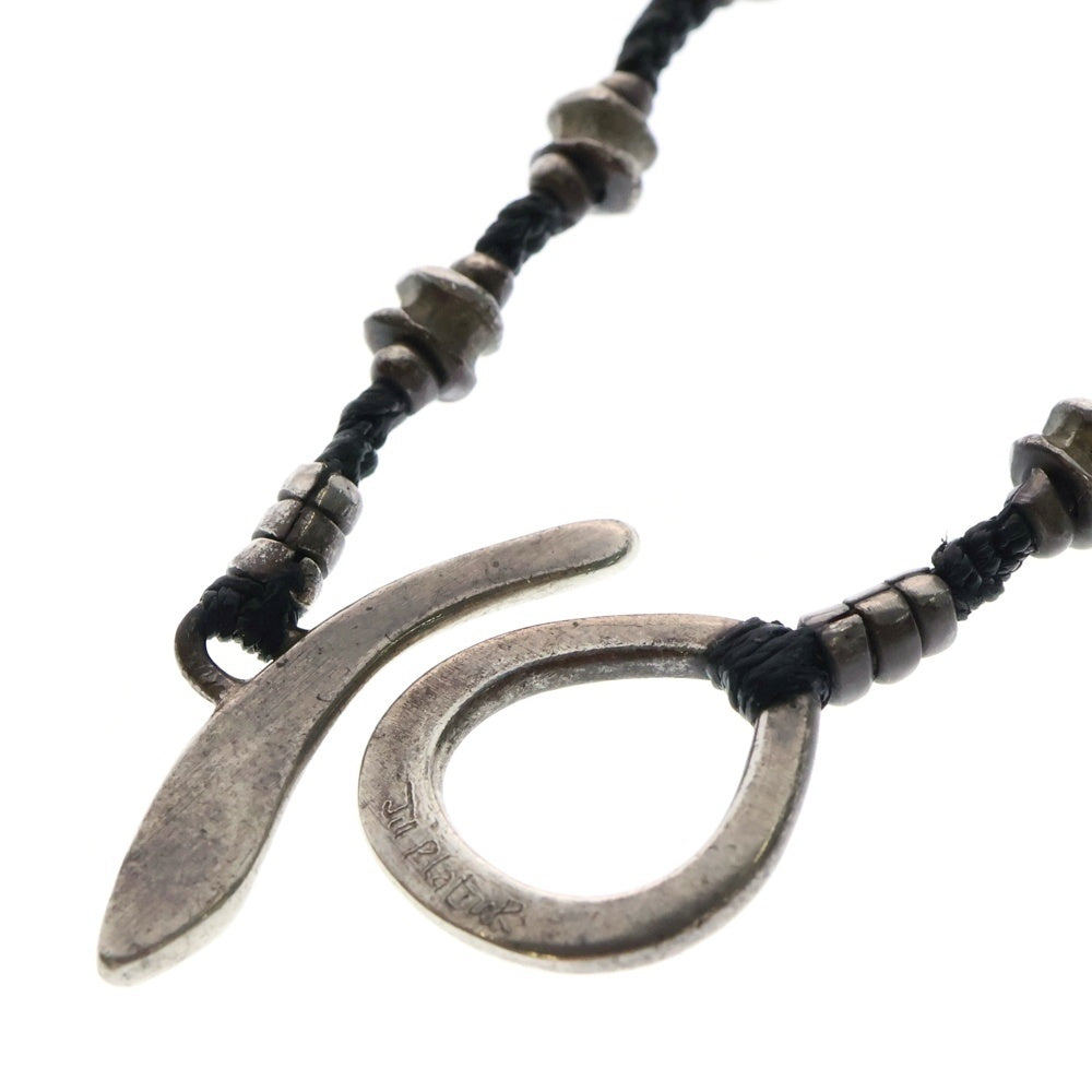 JILL PLATNER(ジル プラットナー) Buddha Beads Bracelet ブッダビース ブレスレット シルバー/ブラック