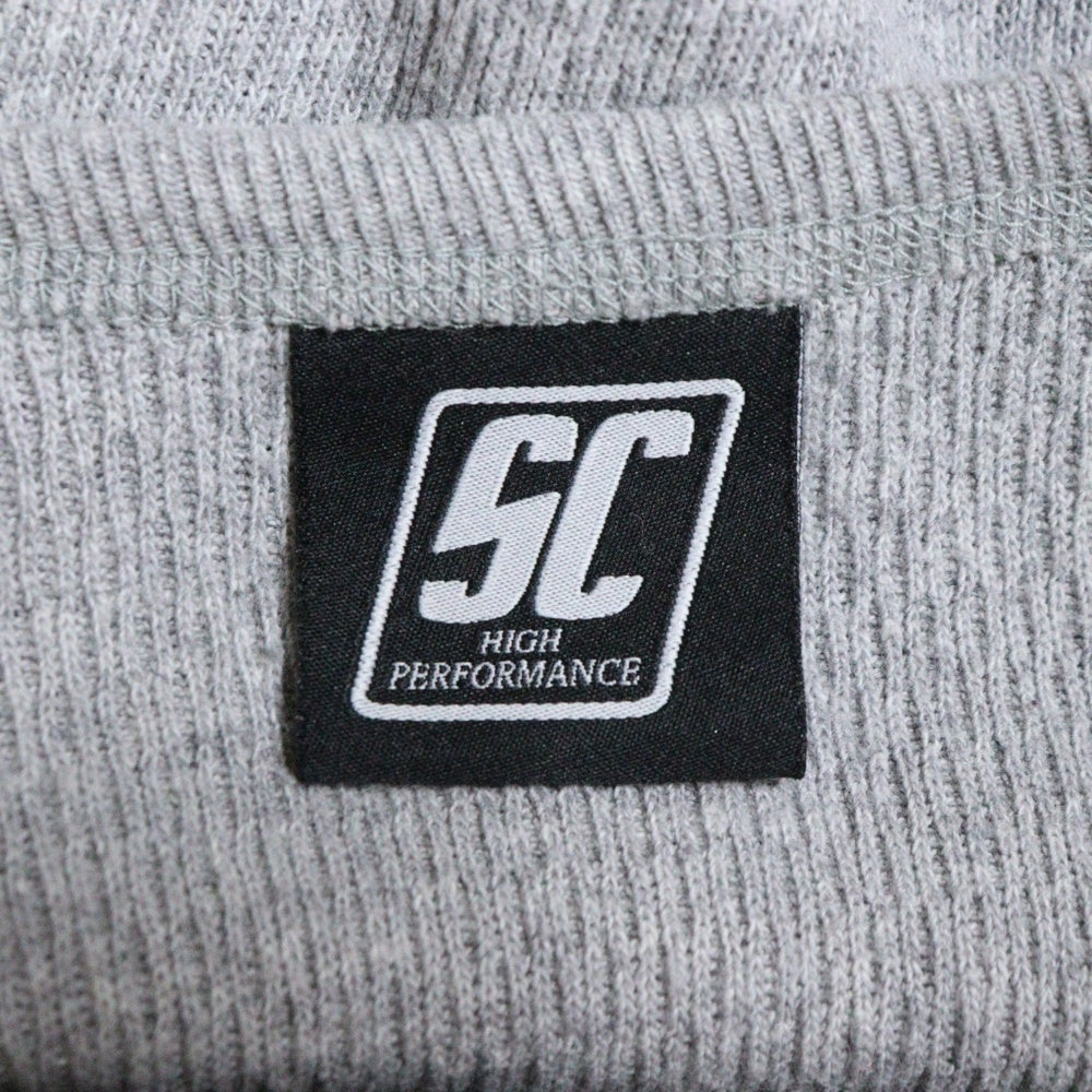 SUBCULTURE(サブカルチャー) 21SS ワッフルサーマルカットソー 長袖Tシャツ グレー SCLT-CL01