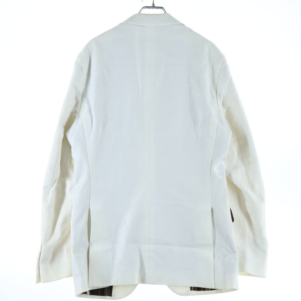 ETRO(エトロ) フラワージャガードテーラードジャケット スラックスパンツ セットアップスーツ ホワイト 231-11807-1337