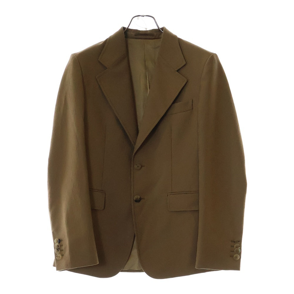GUCCI(グッチ) GG総柄 ポリエステル テーラード2Bジャケット ベージュ 770384 ZAORH