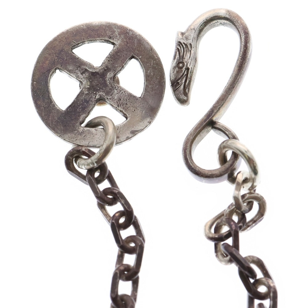 goro's(ゴローズ) メタル付きホイール太角チェーン ネックレスチェーン シルバー/ゴールド