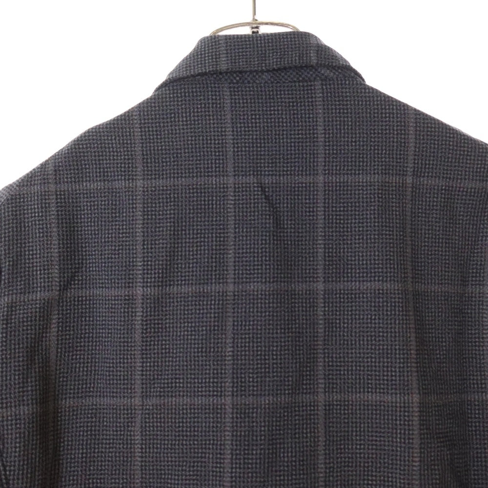 COMME des GARCONS(コムデギャルソン) 22SS ウール 縮絨 チェックジャケット DI-J031