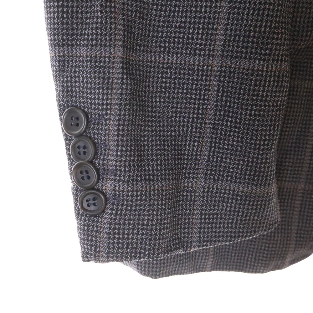 COMME des GARCONS(コムデギャルソン) 22SS ウール 縮絨 チェックジャケット DI-J031