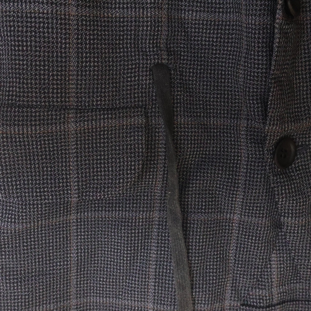COMME des GARCONS(コムデギャルソン) 22SS ウール 縮絨 チェックジャケット DI-J031