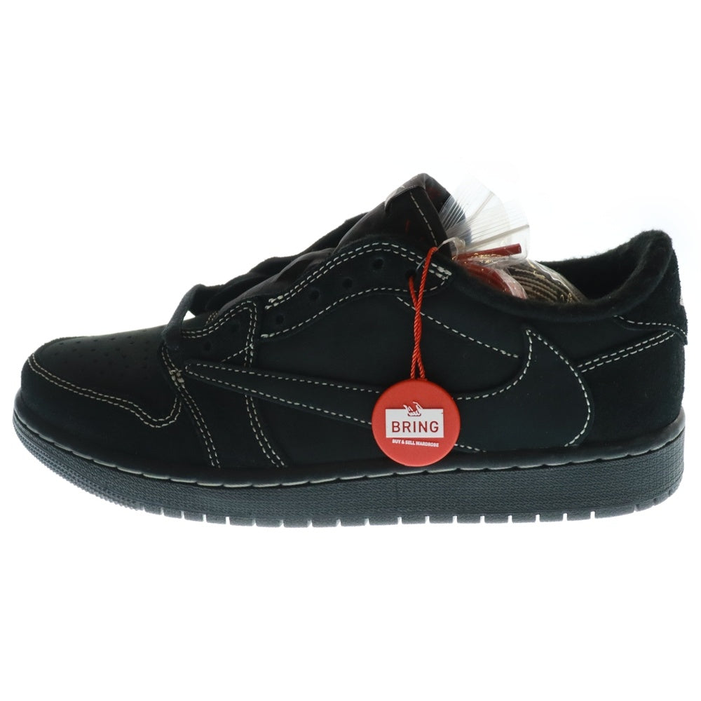 NIKEエアジョーダン1 Travis Scott ブラックファントム Air Jordan 1 Low x Travis Scott 'Black Phantom' (DM7866-001