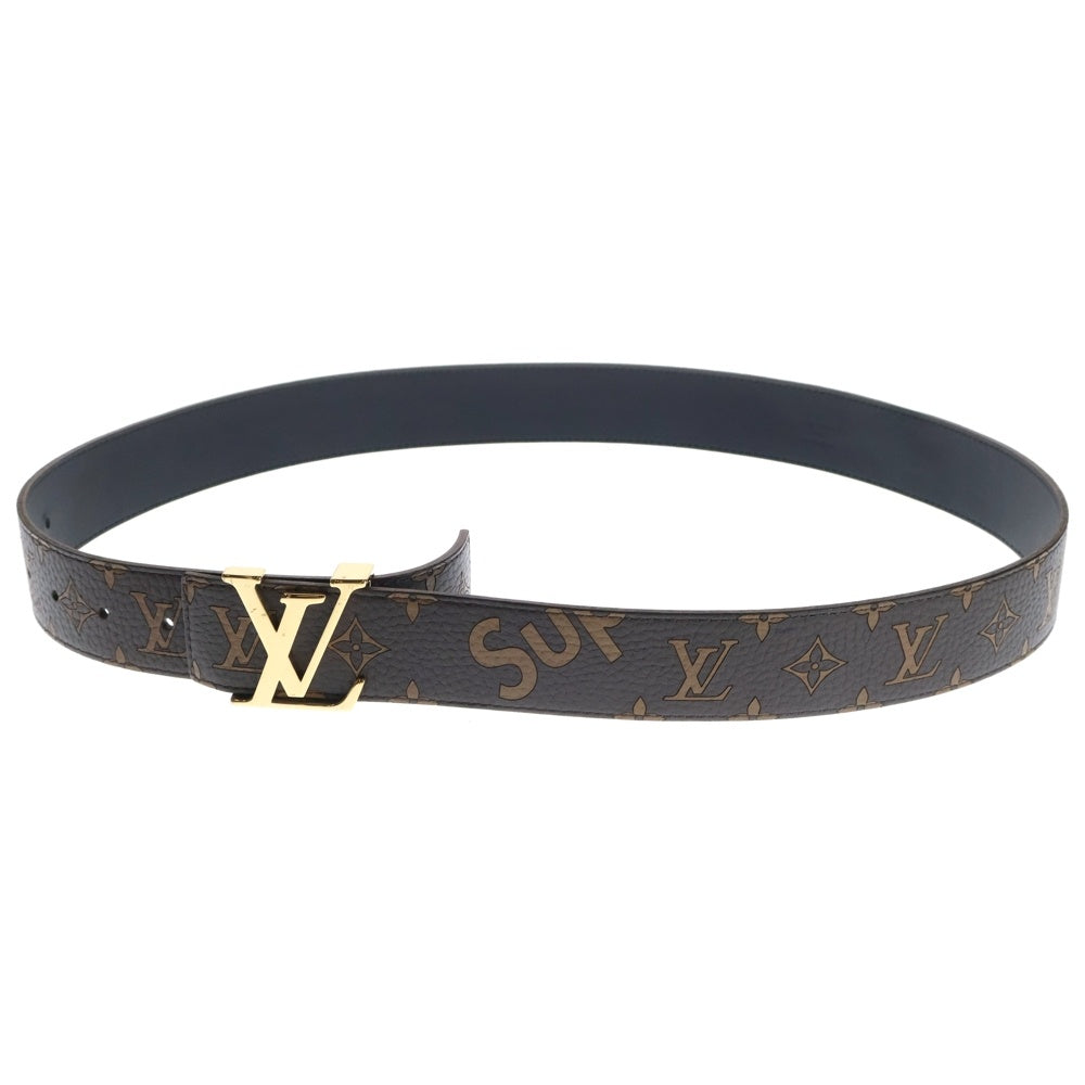 LOUIS VUITTON(ルイヴィトン) 17AW ×SUPREME シュプリーム モノグラム ベルト サンチュール ブラウン MP016 BP1197