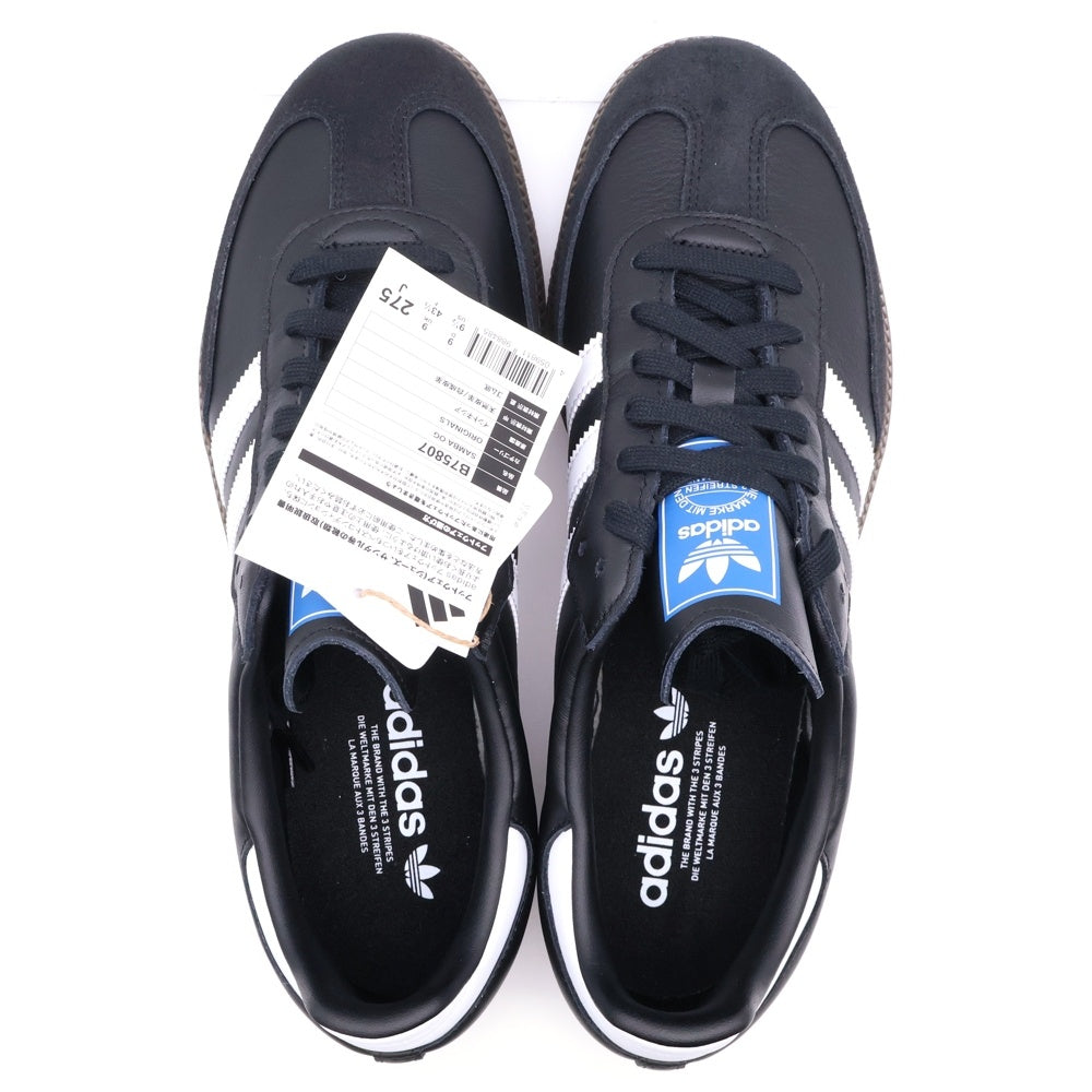 adidas(アディダス) SAMBA OG B75807 サンバ OG ローカットスニーカー ブラック US9.5/27.5cm