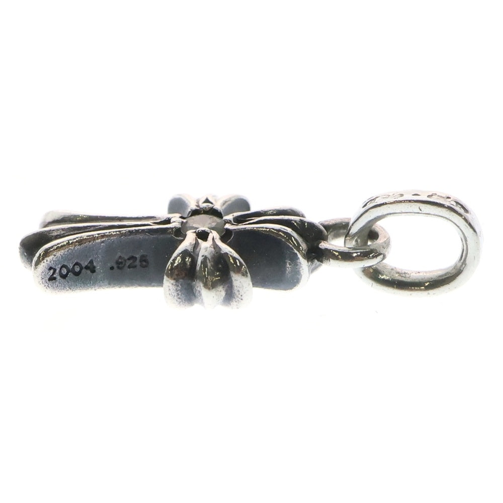 CHROME HEARTS(クロムハーツ) CRS BBYFAT DMND ベイビーファットクロス 両面1ダイヤ ペンダントトップ シルバー BCA238