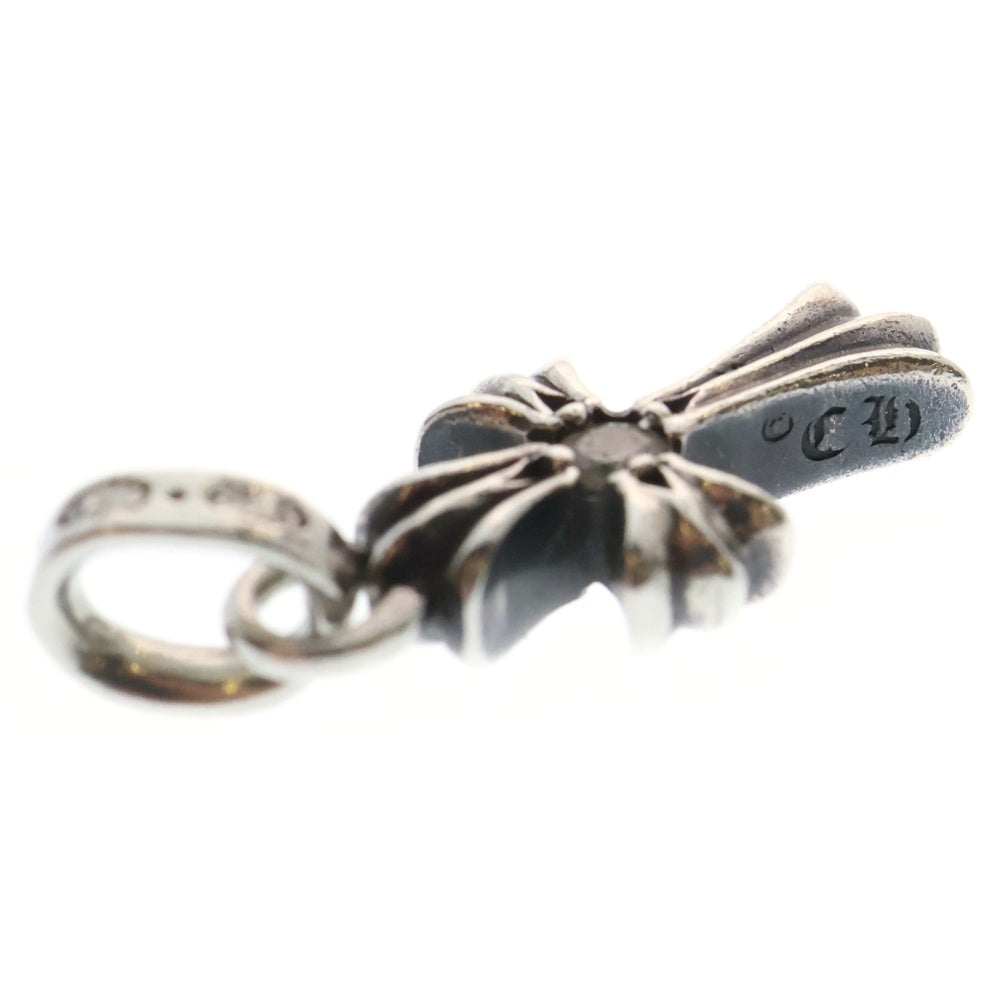 CHROME HEARTS(クロムハーツ) CRS BBYFAT DMND ベイビーファットクロス 両面1ダイヤ ペンダントトップ シルバー BCA238