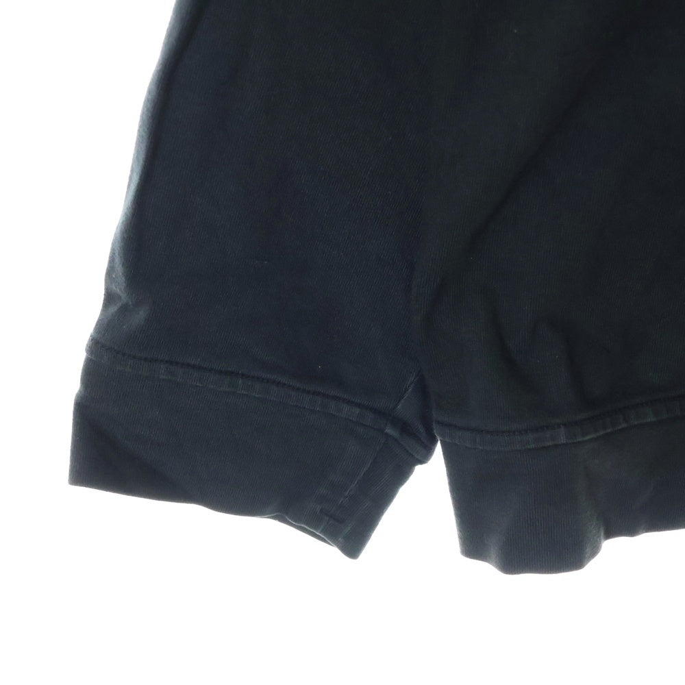 STONE ISLAND(ストーンアイランド) ワッペン付き長袖Tシャツ ロングスリーブカットソー ブラック 801563750