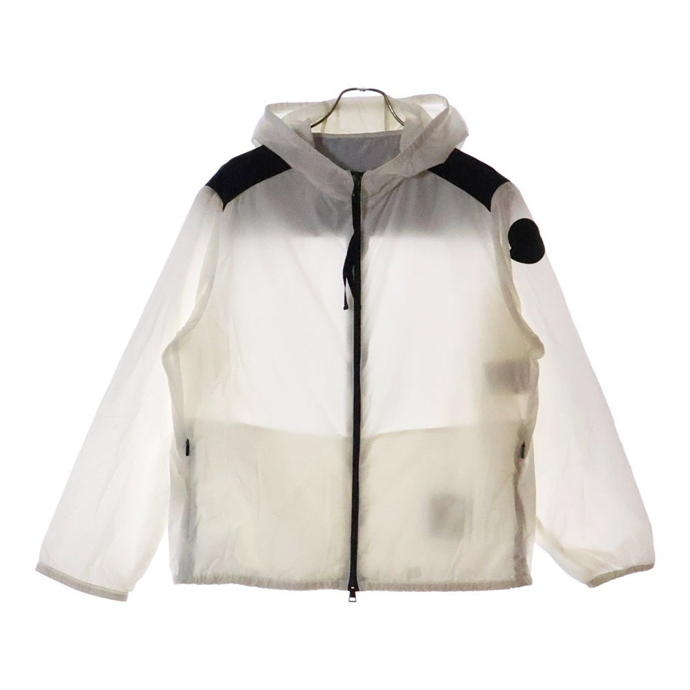 MONCLER(モンクレール) ANTHRACITE GIUBBOTTO ジップアップナイロンジャケット マウンテンパーカー ホワイト F10931A73300