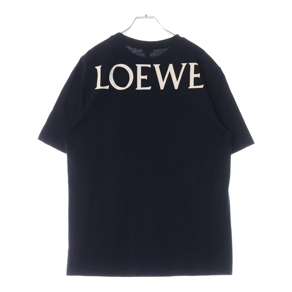 LOEWE(ロエベ) 18SS SKULL TEE スカル 半袖Tシャツ クルーネックカットソー ブラック