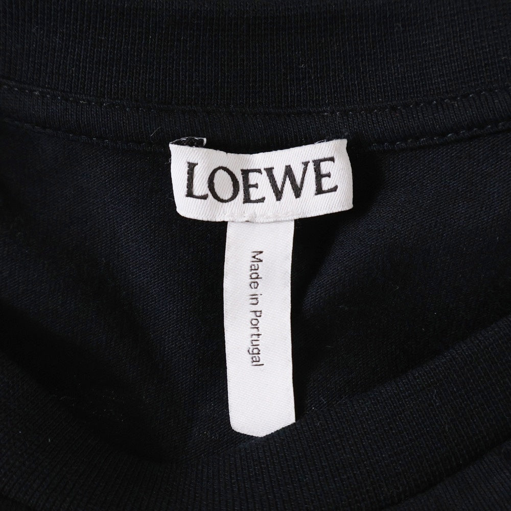 LOEWE(ロエベ) 18SS SKULL TEE スカル 半袖Tシャツ クルーネックカットソー ブラック