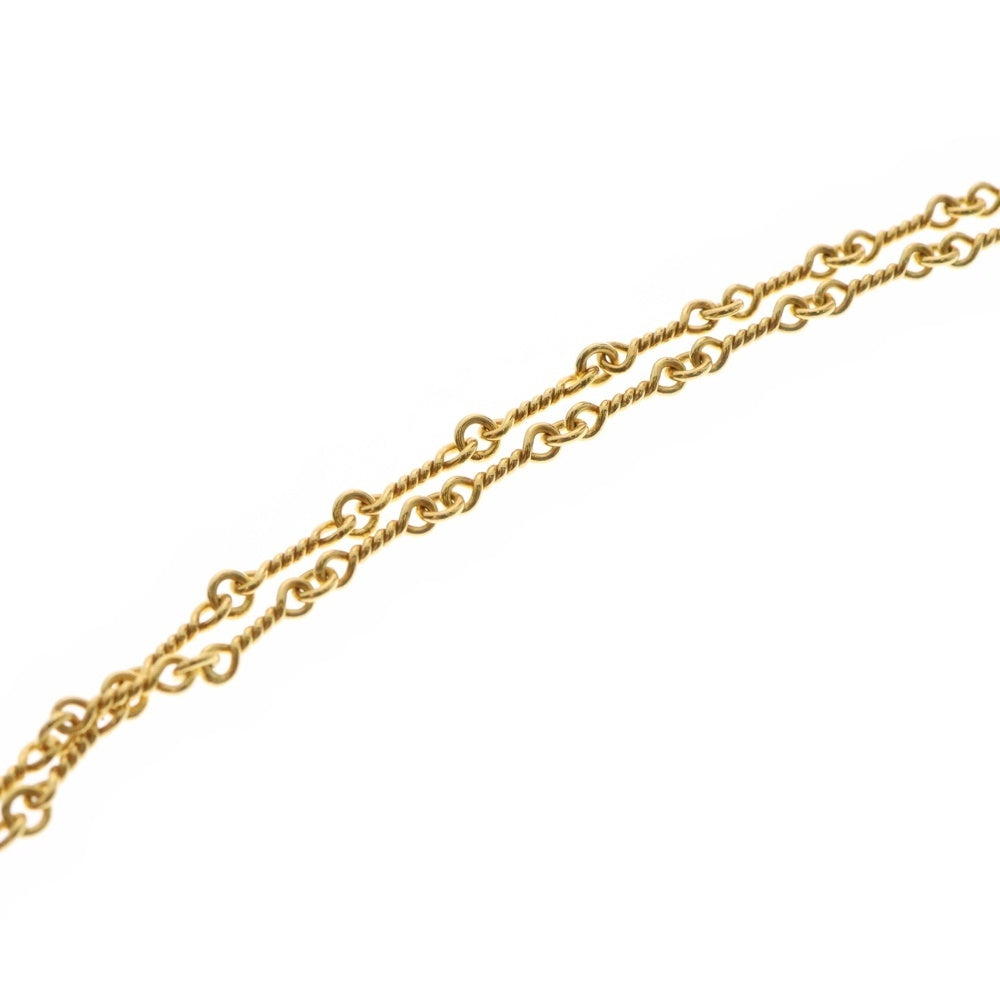 CHROME HEARTS(クロムハーツ) 22K NECKCHAIN T20 ツイストチェーンネックレス 20inch ゴールド BCA015