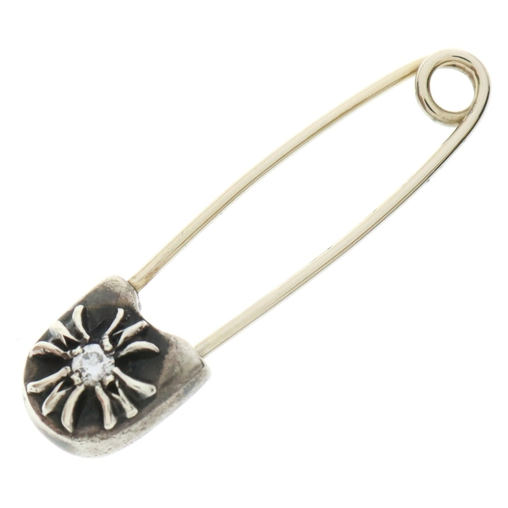 CHROME HEARTS(クロムハーツ) SAFETYPIN SM 1DIA セーフティピン スモール 1ダイヤ シルバー BCA311