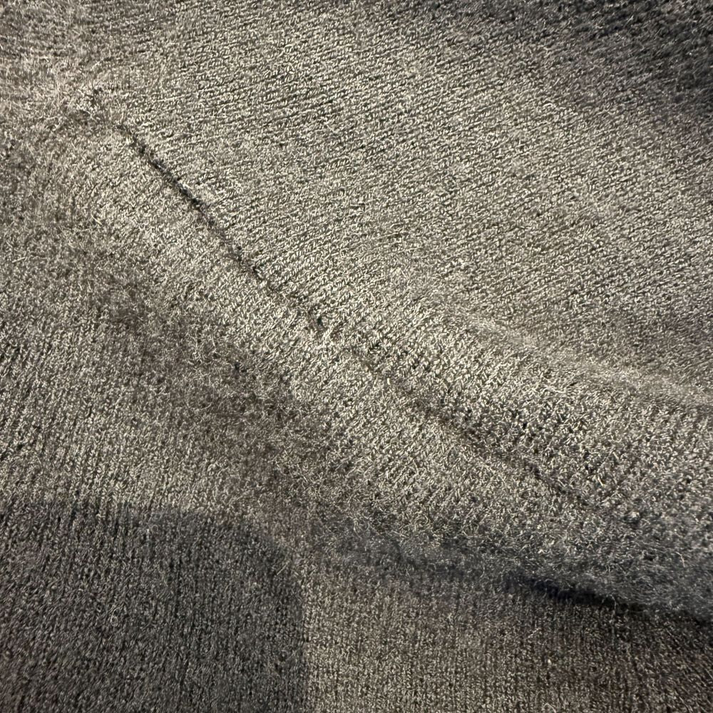CHROME HEARTS(クロムハーツ) M-CASH LS TURTLE 袖クロスパッチ付き タートルネックセーター ニット ブラック アフター