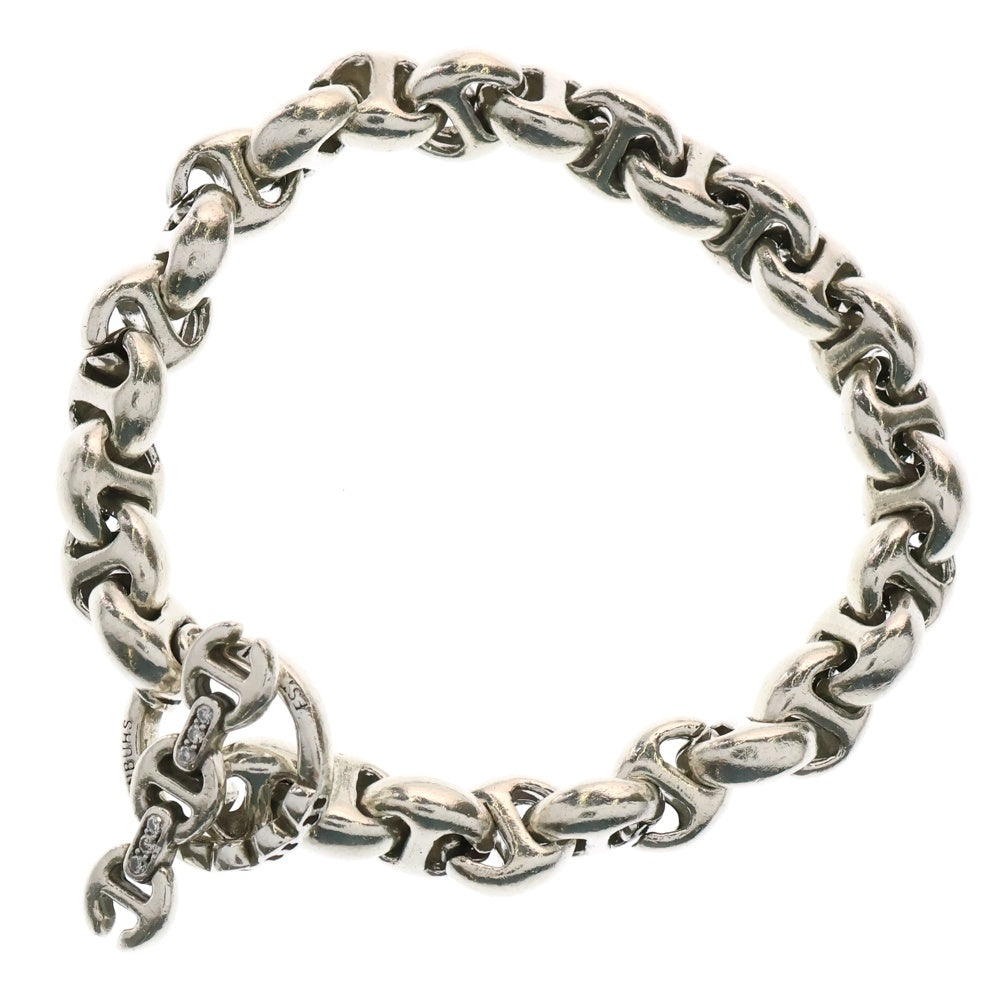HOORSENBUHS(ホーセンブース) OPEN-LINK オープンリンク 10mm ダイヤモンド ブレスレット シルバー