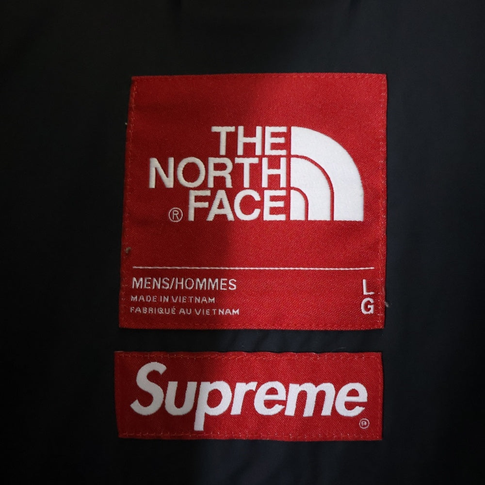 SUPREME(シュプリーム) 20AW×THE NORTH FACE Faux Fur Nuptse Jacket ノースフェイス ファー ヌプシ ダウンジャケット ブラック NF0A55VT