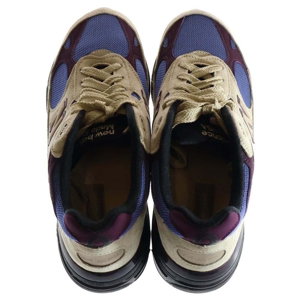 New Balance(ニューバランス) ×Aime Leon dore 993 Taupe MR993ALL エメ レオン ドレ ローカットスニーカー ベージュ/ブルー/パープル US9.5/27.5cm