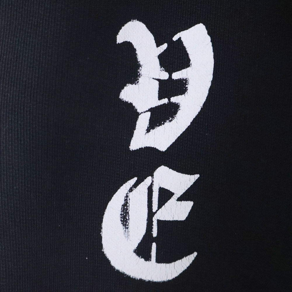 VETEMENTS(ヴェトモン) 20AW Gothic Logo Anarchy Sweat Pants ゴシックロゴアナーキースウェットパンツ ブラック ME51PA820B