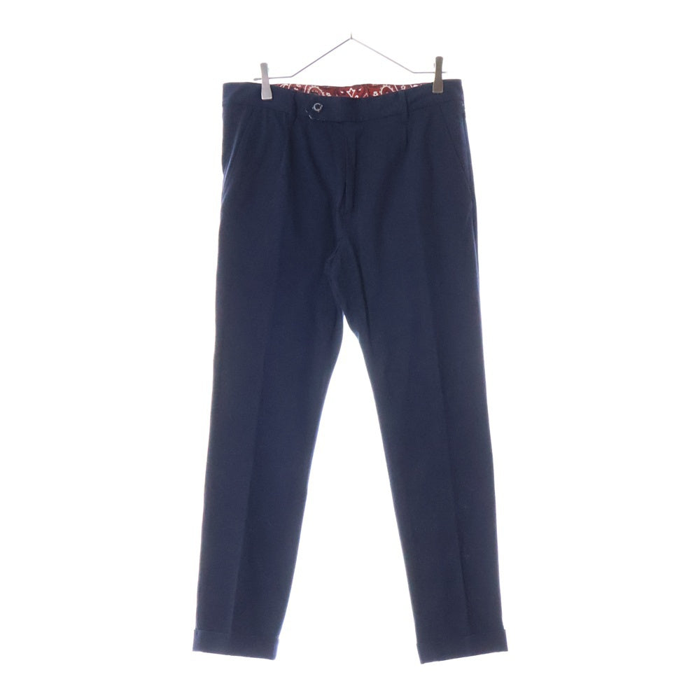 1piu1uguale3(ウノピゥウノウグァーレトレ) TRAVEL PANTS シアサッカートラベルスラックスパンツ ネイビー MRP302