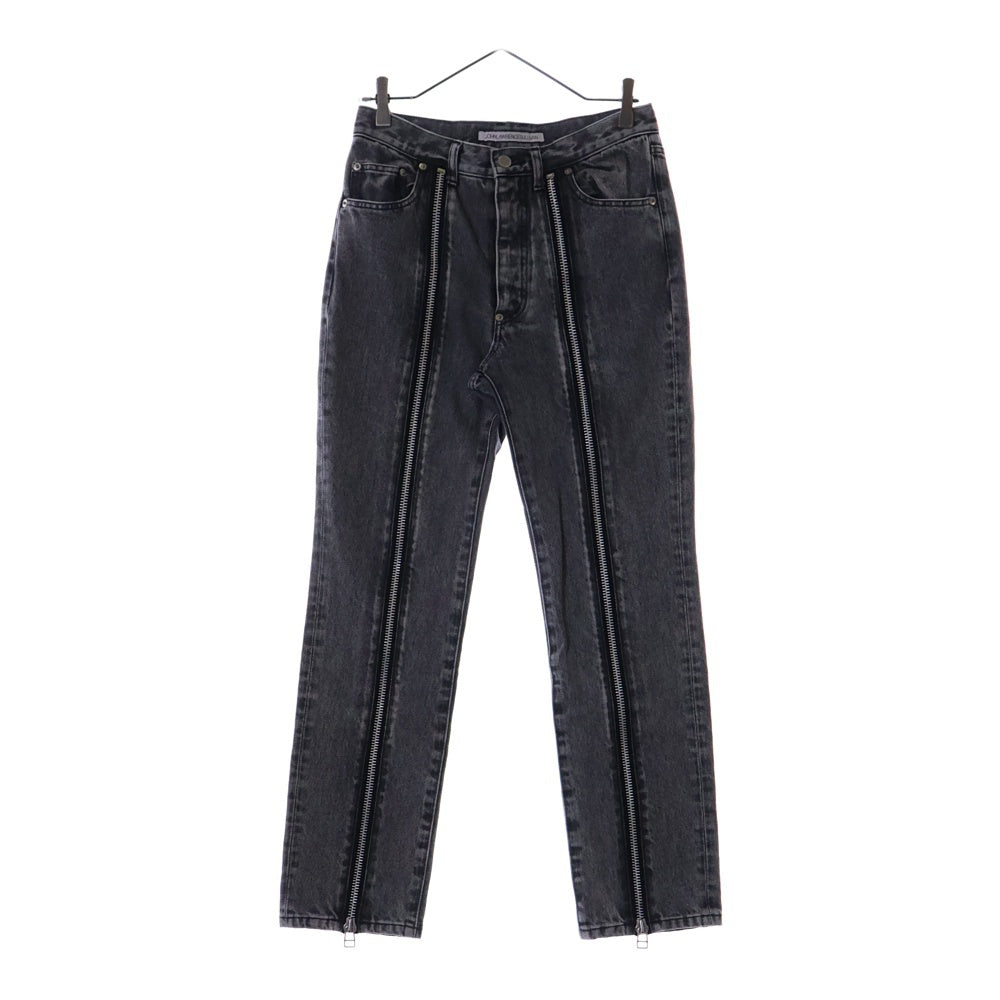 JOHN LAWRENCE SULLIVAN(ジョンローレンスサリバン) WASHED DENIM ZIPPED PANTS ウォッシュド デニム ジップ パンツ ジーンズ グレー JLS-02-20