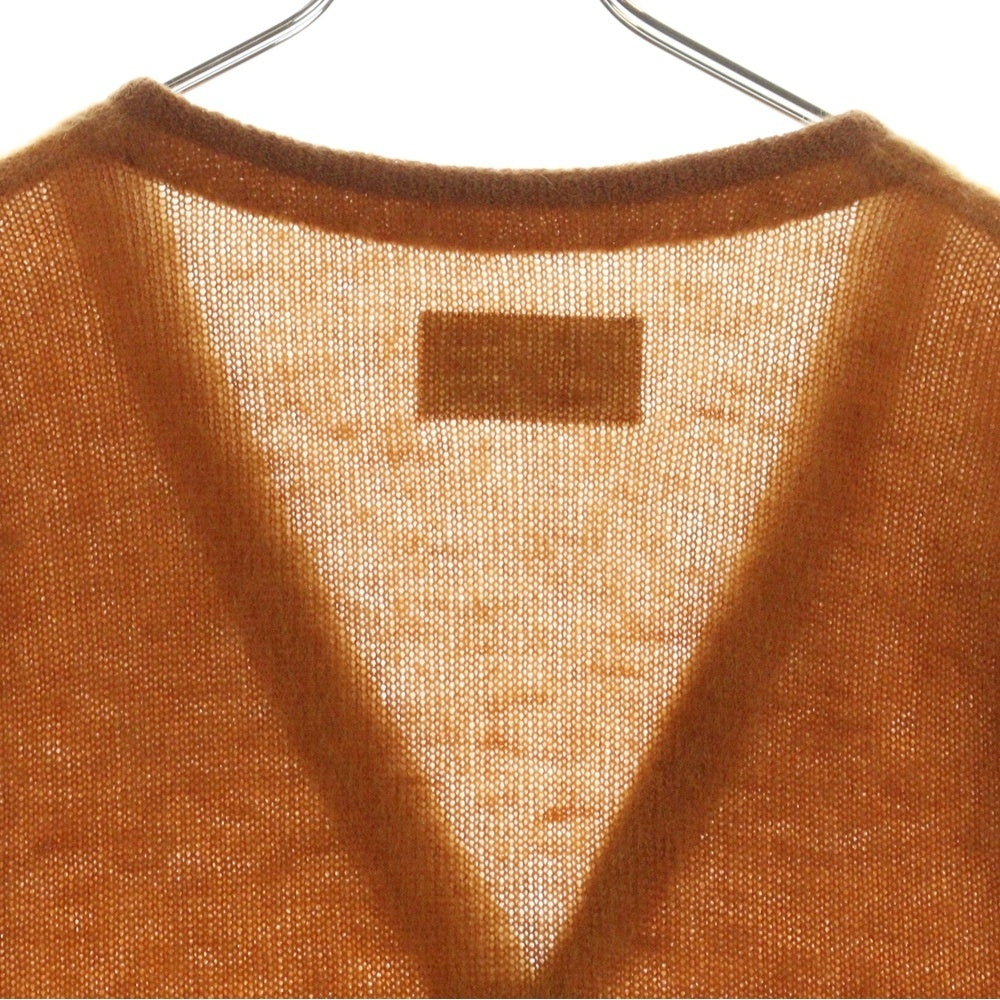 WACKO MARIA(ワコマリア) MOHAIR KNIT CARDIGAN モヘア ニットカーディガン モヘアカーディガン オレンジ