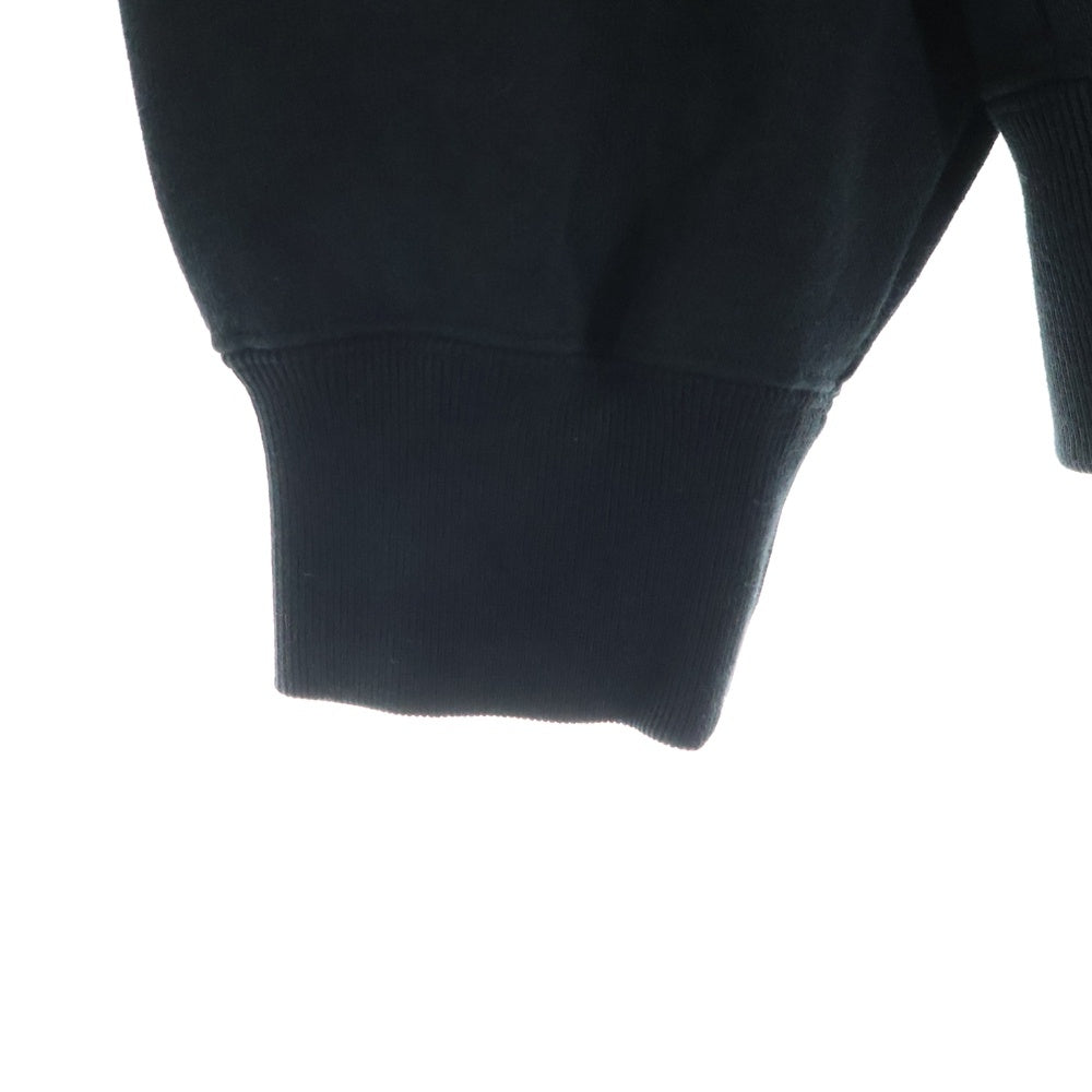 CHALLENGER(チャレンジャー) 25SS CHECKER ZIP HOODIE チェッカー ジップフーディ ジップアップパーカー ブラック CLG-SW 025-003