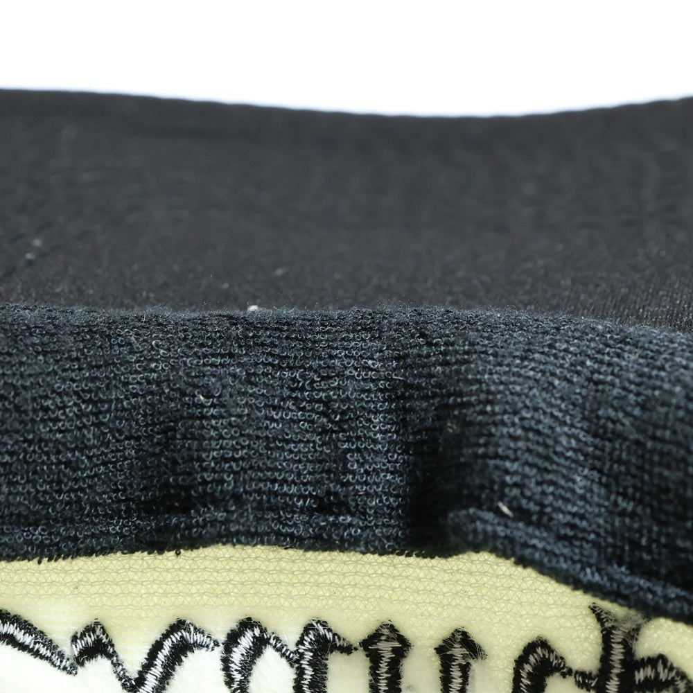 EXSAMPLE(エグザンプル) ロゴ刺繍メッシュキャップ ブラック/ホワイト